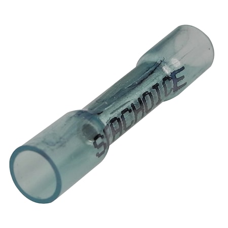 Seachoice Butt Splice Wire Connector, 14 AWG Max, Blue 60191